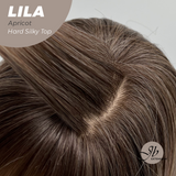 [PRE-ORDER] JBEXTENSION 20 Inches Scalpiana Apricot Wolf Cut 3.5X4 Hard Silky Top Natural Scalp Effect Wig With Bangs LILA APRICOT