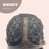 [PRE-ORDER] JBEXTENSION 25 Inches Curly Dark Brown Pre-Cut Frontlace Glueless Wig WENDY