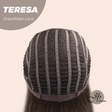 [PRE-ORDER] JBEXTENSION 18 Inches Brwon Pre-Cut Snowflake Lace Frontlace Glueless Wig TERESA