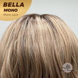 [PRE-ORDER] JBEXTENSION BELLA MONO Monofilament Handmade Wig 6X5 Full Monofilament Hand Tied Top Wig 15 Inches Peach Blonde Mono Lace Wig With Anti-slip Silicone Strips Glueless Wig BELLA MONO【BENDY EAR TABS】