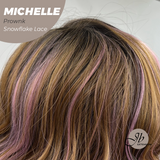 [PRE-ORDER] JBEXTENSION 10 Inches Prownk Pre-Cut Side Part Snowflake Lace Frontlace Glueless Wig MICHELLE PROWNK