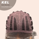 [PRE-ORDER] JBEXTENSION 22 Inches Bali Blonde Pre-Cut Snowflake Lace Frontlace Glueless Wig KEL BALI BLONDE【PERMATEASE】【BENDY EAR TABS】