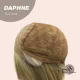 [PRE-ORDER] JBEXTENSION 10 Inches Bob Cut Blonde Monofilament Wig Handmade Futura Fiber Swiss Lace Synthetic Fiber Wig Handmade Full Lace Wig DAPHNE