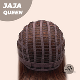 JBEXTENSION 12 Inches Red Short Women Fashion Wig With Bangs JAJA QUEEN RED【PLUS PERMATEASE】【BENDY EAR TABS】