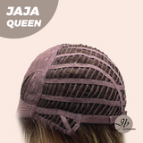 JBEXTENSION 12 Inches Hazelnut Short Women Fashion Wig With Bangs JAJA QUEEN HAZELNUT【PLUS PERMATEASE】【BENDY EAR TABS】