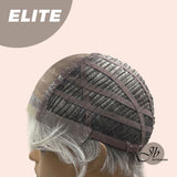 JBEXTENSION Pixie Cut Silver Fashion Women Man Wig ELITE