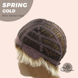 [PRE-ORDER] JBEXTENSION Pixie Cut Blonde Mini Hand Tied Fashion Wig SPRING GOLD