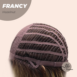 JBEXTENSION 18 Inches Hazelnut Women Fashion Full Machine Wig FRANCY HAZELNUT【PLUS PERMATEASE】【BENDY EAR TABS】