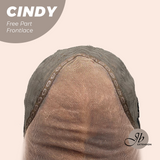 JBEXTENSION 20 Inches Strawberry Blonde Curly Pre-Cut 9X6 U Lace Free Part Frontlace Glueless Wig CINDY