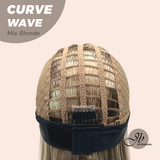 JBEXTENSION 26 Inches Long Wave Mix Blonde Headband Wig CURVE WAVE - MIX BLONDE
