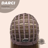 JBEXTENSION 25 Inches Hazelnut Blonde Highlight Pre-Cut Snowflake Lace Frontlace Glueless Wig DARCI HAZELNUT【PERMATEASE】