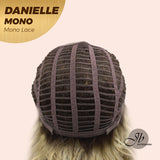 JBEXTENSION DANIELLE MONO Full Monofilament Wig 12 Inches Blonde Color Curly Full Mono Lace Glueless Wig DANIELLE MONO