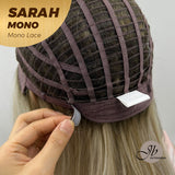 Nichole's Selection - SARAH MONO Full Monofilament Wig 22 Inches Blonde Color Full Mono Lace Glueless Wig SARAH MONO