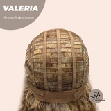 JBEXTENSION 18 Inches Deep Curly Raw Sugar Blonde Pre-Cut Snowflake Lace Frontlace Glueless Wig VALERIA【PERMATEASE】