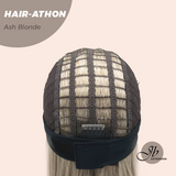 JBEXTENSION 18 Inches Curly Ash Blonde Headband Wig HAIR-ATHON - ASH BLONDE