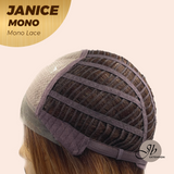 [PRE-ORDER] HOT OF SEASON -  JANICE MONO Full Monofilament Wig 20 Inches Copper Mono Lace Wig With Anti-slip Silicone Strips Glueless Wig JANICE MONO