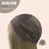 JBEXTENSION 12 Inches Bob Cut Blonde Pre-Cut Snowflake Lace Frontlace Glueless Wig KHLOE BLONDE【PERMATEASE】