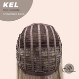 [PRE-ORDER] JBEXTENSION 22 Inches Bali Blonde Pre-Cut Snowflake Lace Frontlace Glueless Wig KEL BALI BLONDE【PERMATEASE】【BENDY EAR TABS】