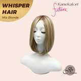 JBEXTENSION 14inch|18inch Clip-In Snowflake Lace Straight Hair Topper Monofilament– Crown & Hairline Coverage WHISPERHAIR