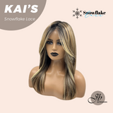 [PRE-ORDER] JBEXTENSION 18 Inches Mix Blonde Pre-Cut Snowflake Lace Frontlace Glueless Wig KAI'S