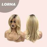 [PRE-ORDER] JBEXTENSION 18 Inches Blonde Curly Women Fashion Full Machine Wig With Bangs LORNA