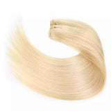El cabello humano recto de Remy de la Virgen de 20 pulgadas 60# lía el color natural sin procesar del pelo de Remy del 100% 