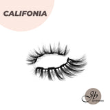 CRUELTY FREE REUSABLE 6D MAGNETIC EYELASHES-CALIFONIA