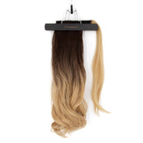 23" Ponytail Curly Clip-In BALAYAGE BLONDE