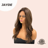 JBEXTENSION 22 Inches Body Wave Natural Brown Frontlace Wig JAYDE
