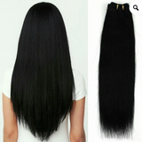 20 Inch  1# Virgin Remy Straight Human Hair Bundles 100% Unprocessed Remy Hair Bundles Natural Color