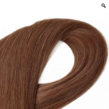 El cabello humano recto de Remy de la Virgen de 20 pulgadas 6# lía el color natural sin procesar de los paquetes del pelo de Remy del 100% 