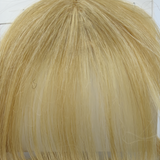 Flequillo con clip, JBextension 100% extensiones de flequillo de cabello humano, flequillo francés con patillas, flequillo con clip, cabello real para mujeres, color natural, lavable/teñible 